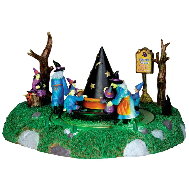 lemax-playtime-man-ge-chapeau-sorci-res-spooky-town image 1