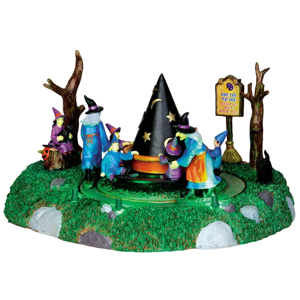 lemax-playtime-man-ge-chapeau-sorci-res-spooky-town image 1