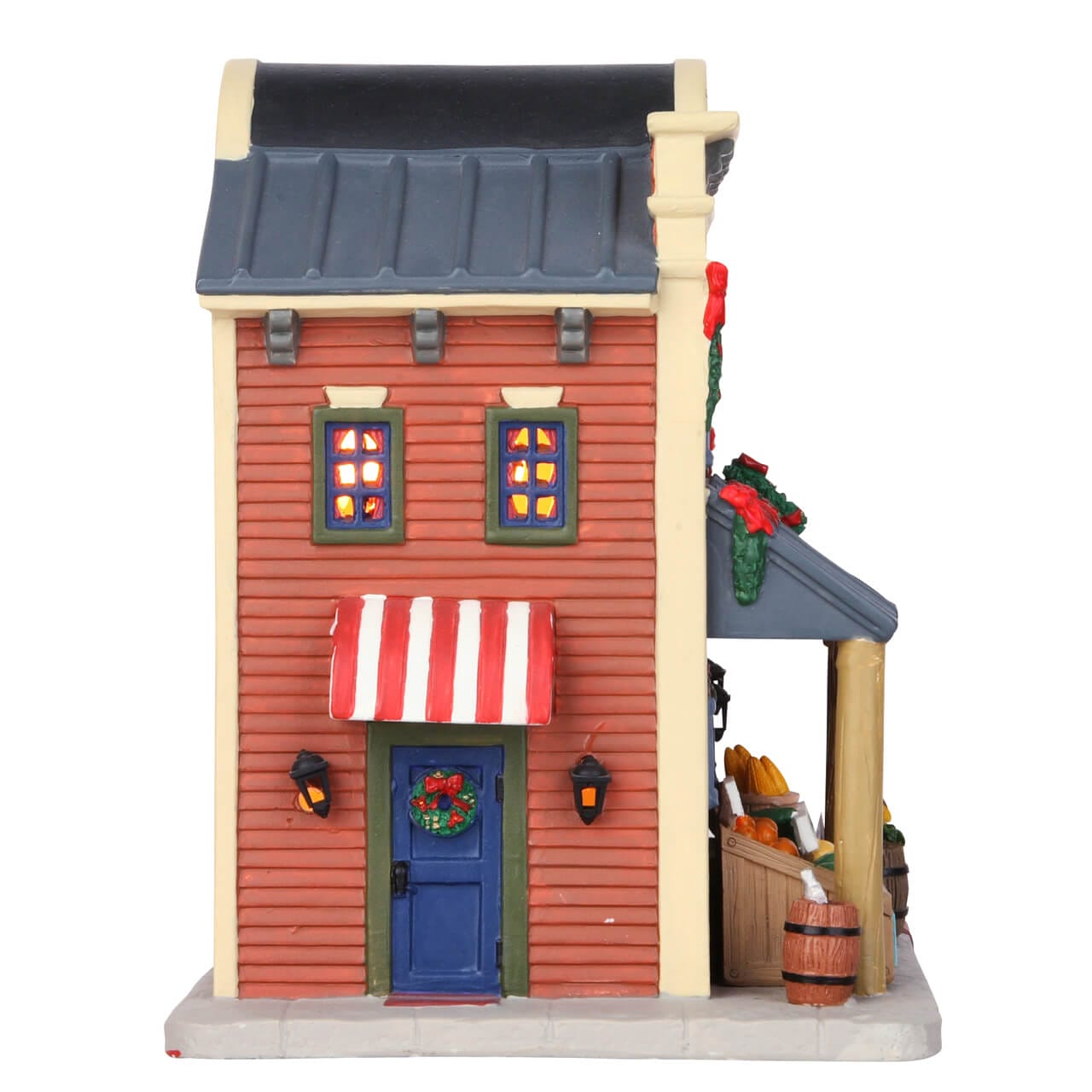 lemax-hattie-s-market-b-timent-miniature-de-collection image 3