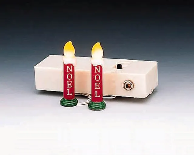 lemax-yard-light-candles-clairage-miniature-village image 1
