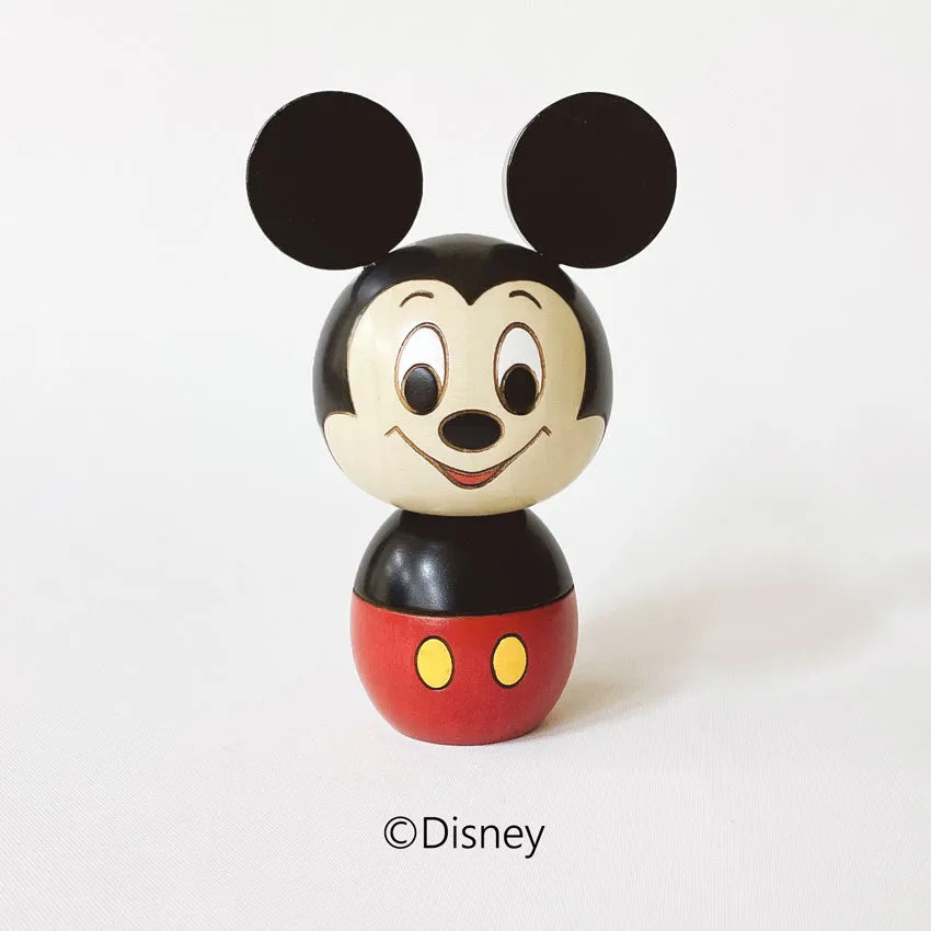 usaburo-kokeshi-mickey-figurine-disney-sous-licence-12-cm image 1