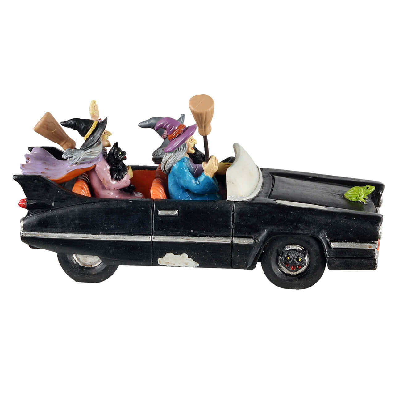 lemax-girls-night-out-on-halloween-voiture-sorci-res-d-capotable image 4
