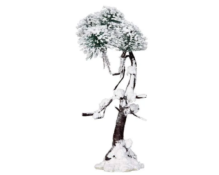 lemax-winter-pine-tree-large-grand-sapin-d-hiver-miniature image 1