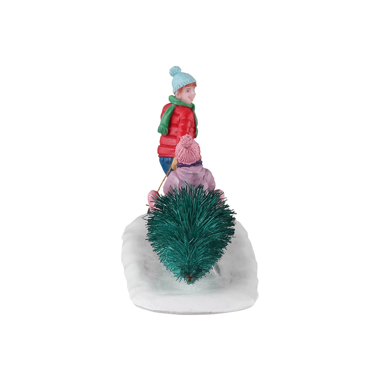 lemax-bringing-home-our-tree-figurine-miniature-famille-sapin-vail-village image 2