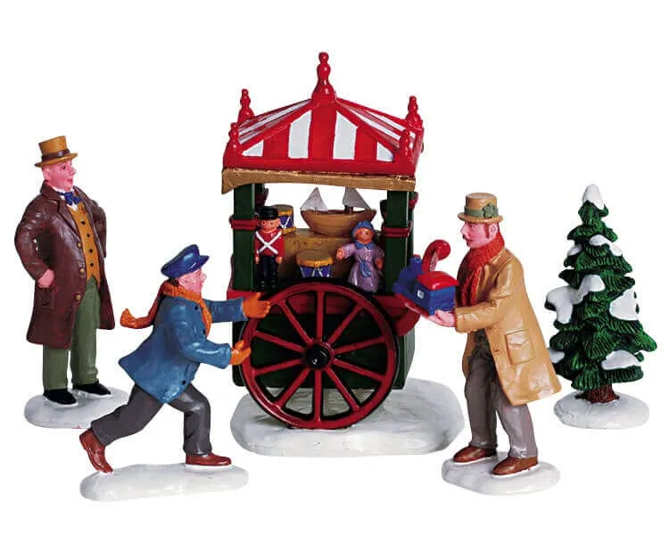 lemax-toy-peddler-figurine-miniature-marchand-de-jouets image 1