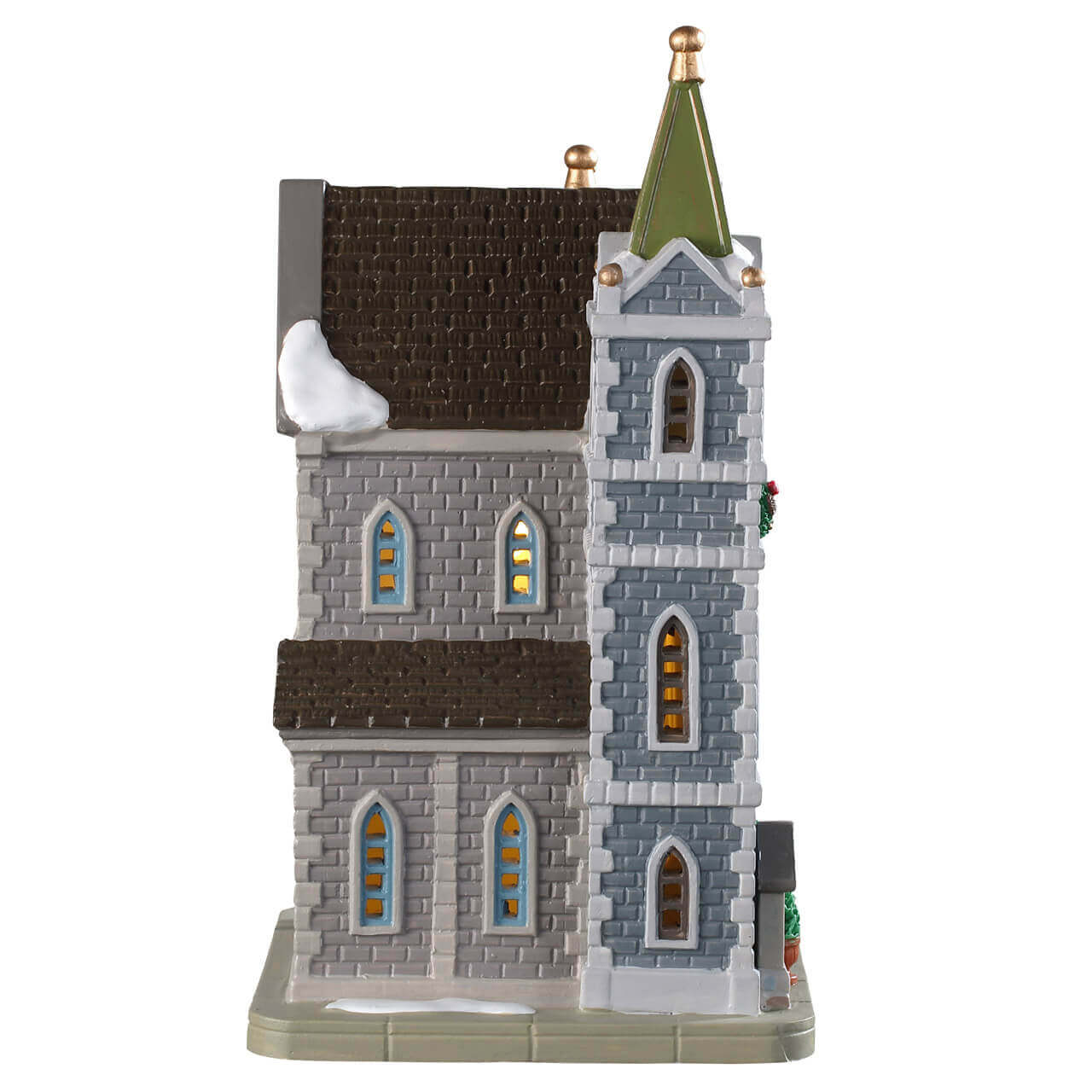 lemax-st-stephen-s-cathedral-glise-lumineuse-village-miniature image 3