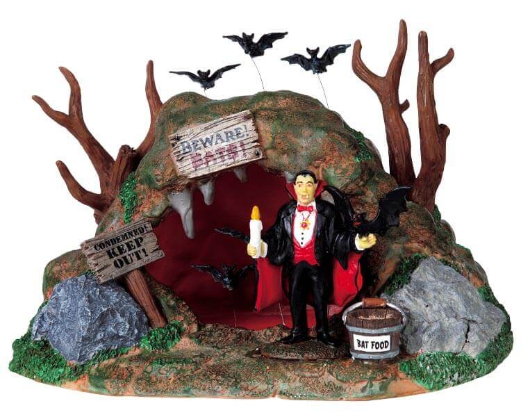 lemax-bat-lair-repaire-de-chauves-souris-miniature-spooky-town image 2