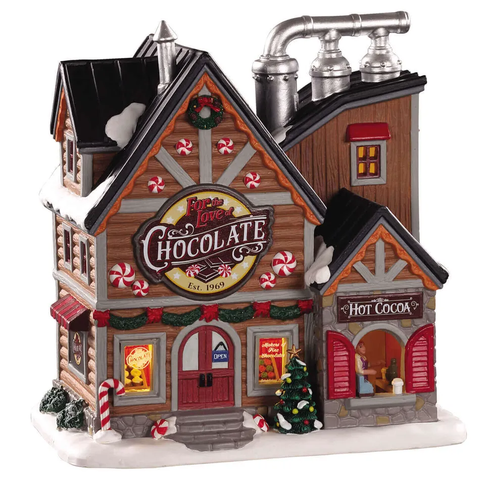 lemax-for-the-love-of-chocolate-shop-boutique-miniature-gourmande-vail-village image 1