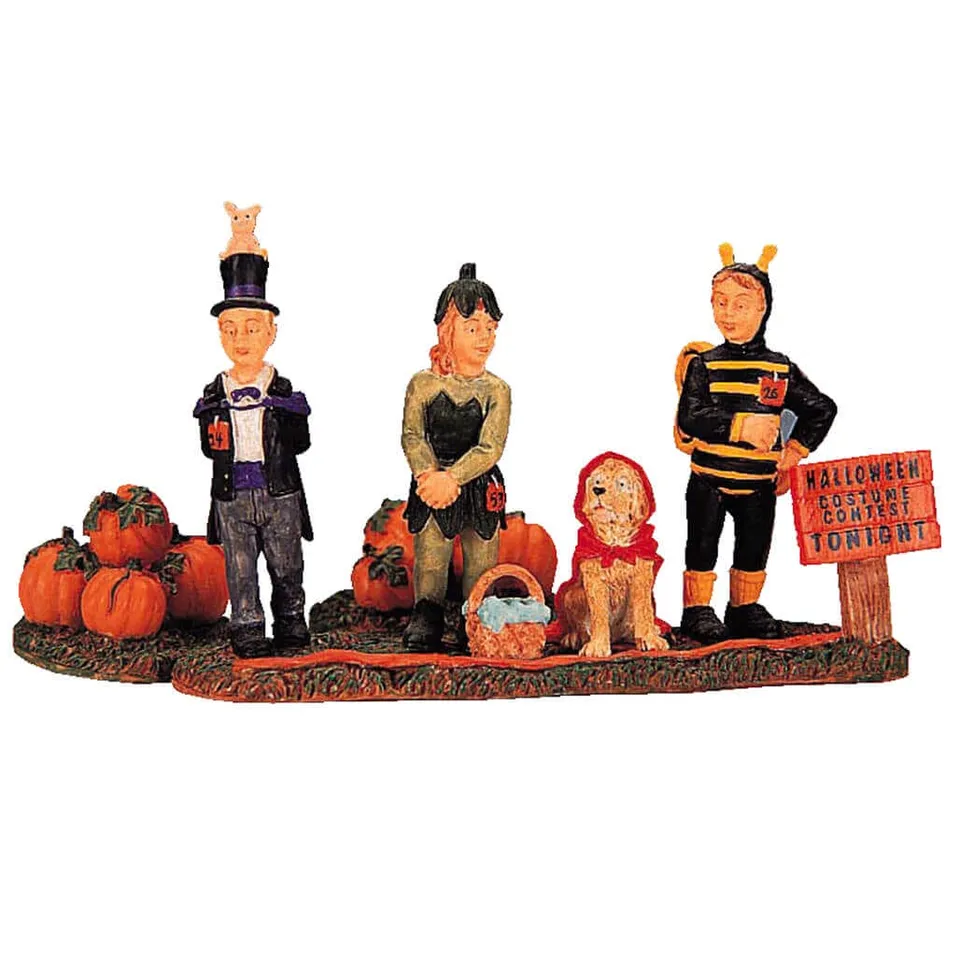 lemax-the-costume-contest-figurine-miniature-de-collection-spooky-town image 1
