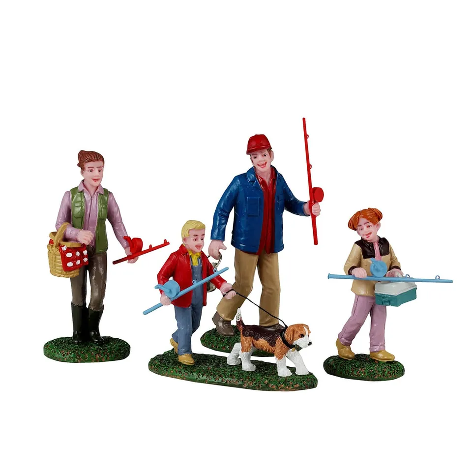 lemax-family-fishing-day-figurine-miniature-famille-p-che image 1