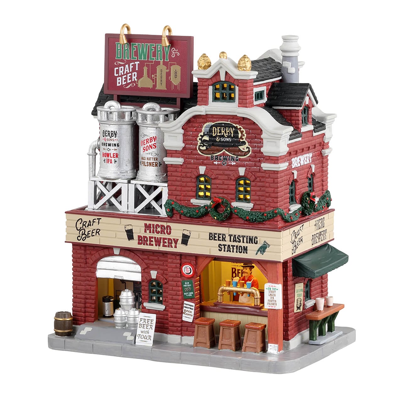 lemax-derby-sons-brewing-co-b-timent-miniature-microbrasserie-caddington image 1