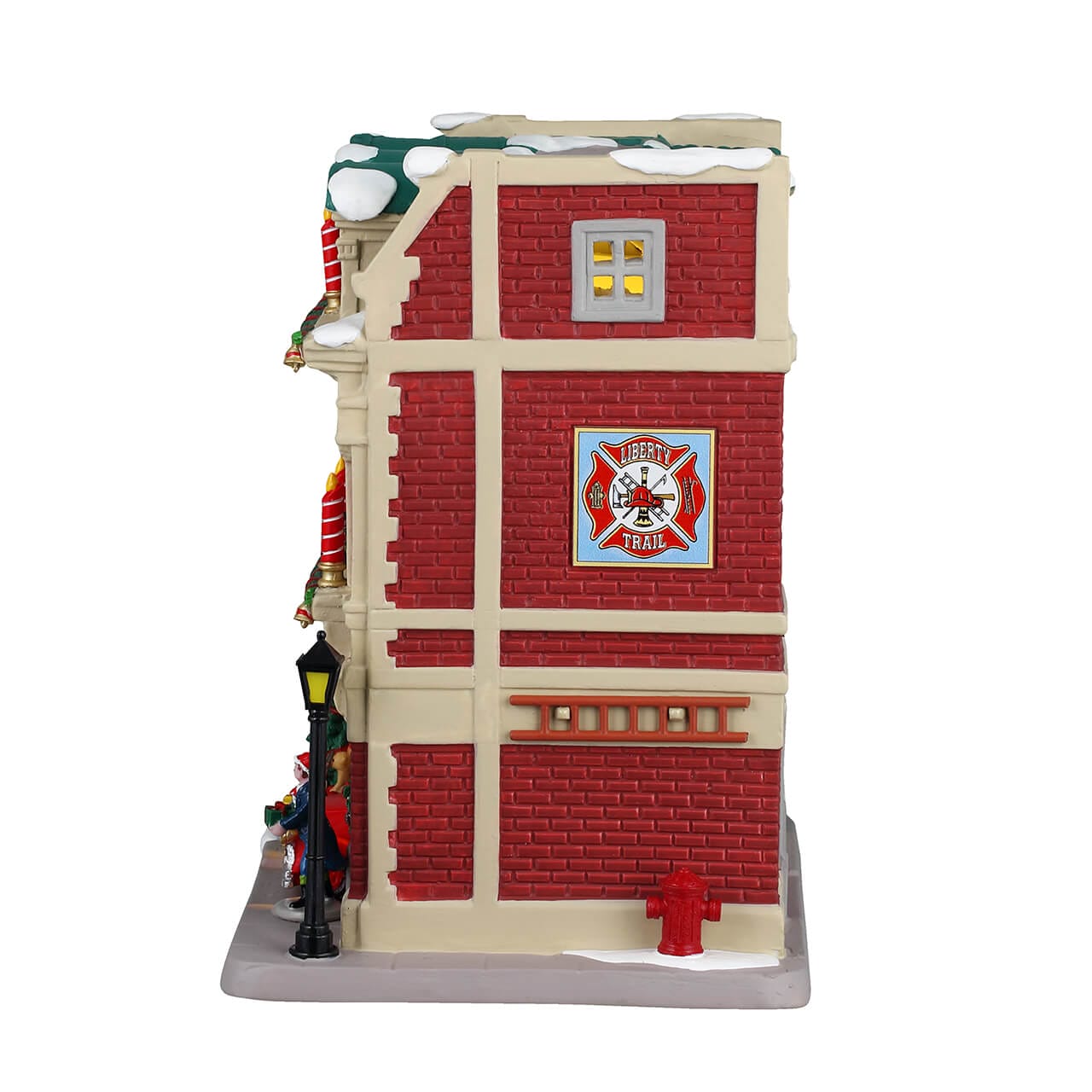 lemax-liberty-trail-fire-house-b-timent-miniature-caddington-no-l image 3