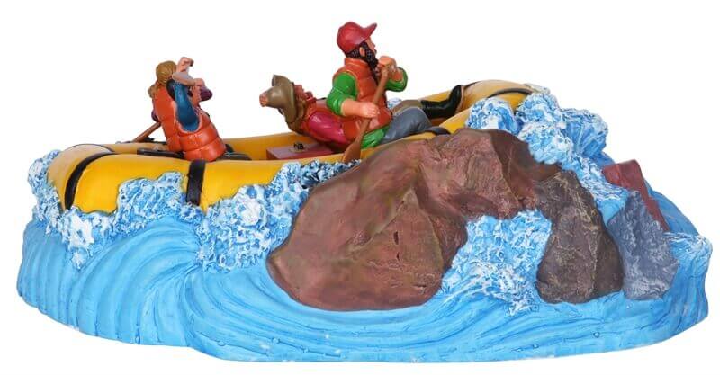 lemax-white-water-ruckus-attraction-rivi-re-miniature image 3