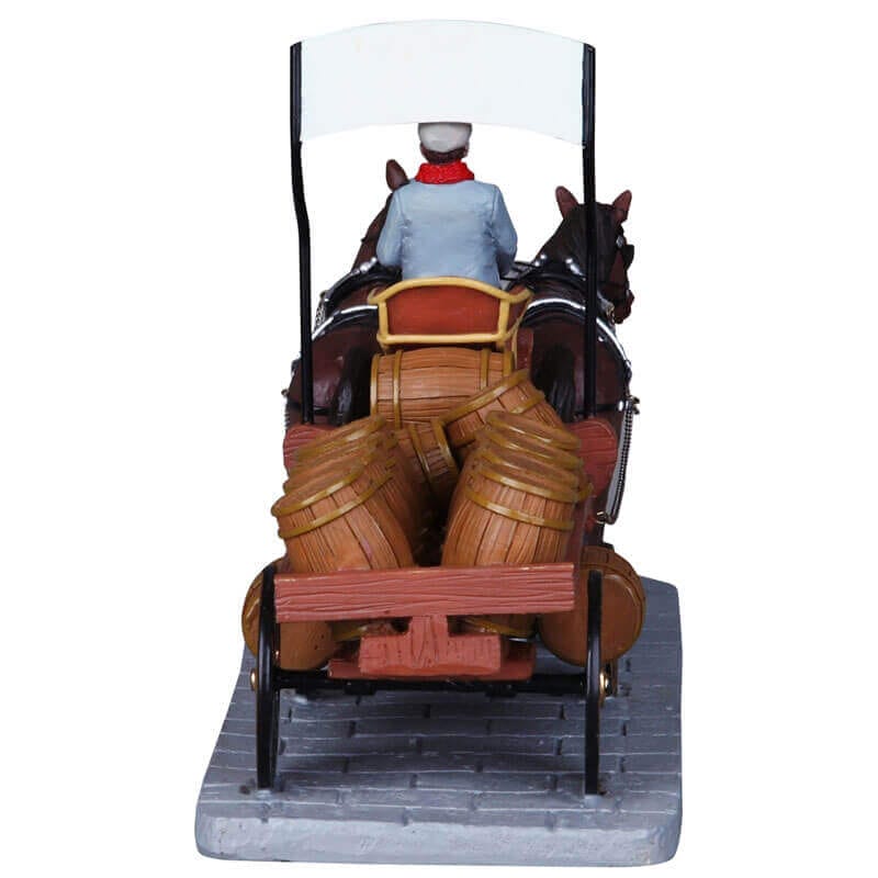 lemax-brewer-s-wagon-chariot-miniature-de-village image 4