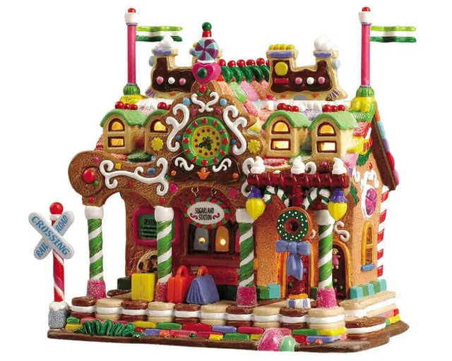 lemax-sugarland-station-b-timent-miniature-sugar-n-spice image 1