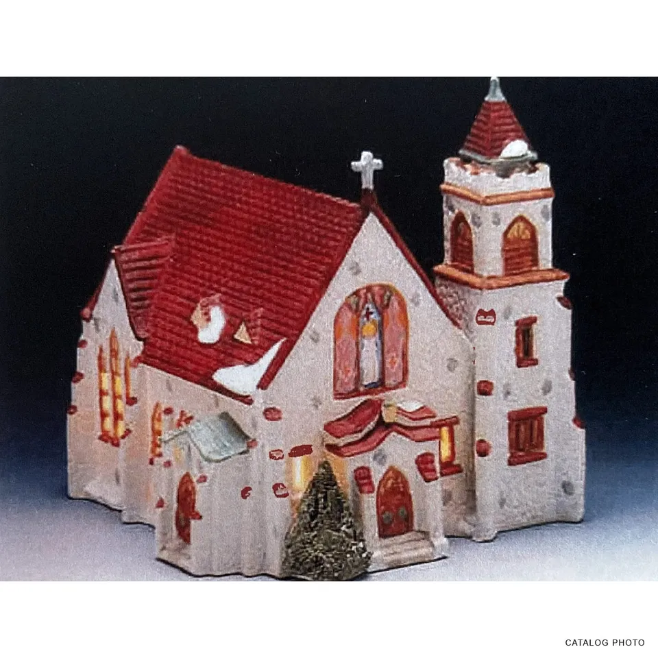 lemax-st-mary-s-cathedral-cath-drale-miniature-illumin-e image 1