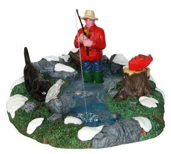 lemax-stream-fishing-set-of-3-p-cheurs-ruisseau-miniatures image 2