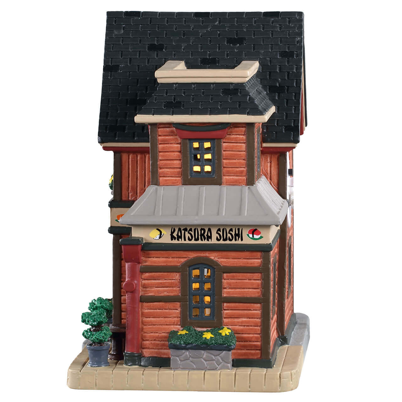 lemax-katsura-sushi-restaurant-b-timent-miniature-restaurant-japonais-lumineux image 3