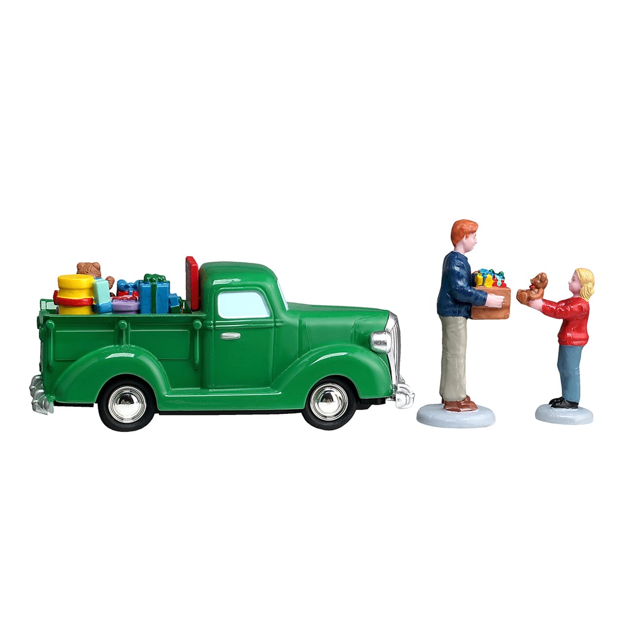 lemax-church-toy-drive-sc-ne-miniature-camion-jouets-no-l image 4