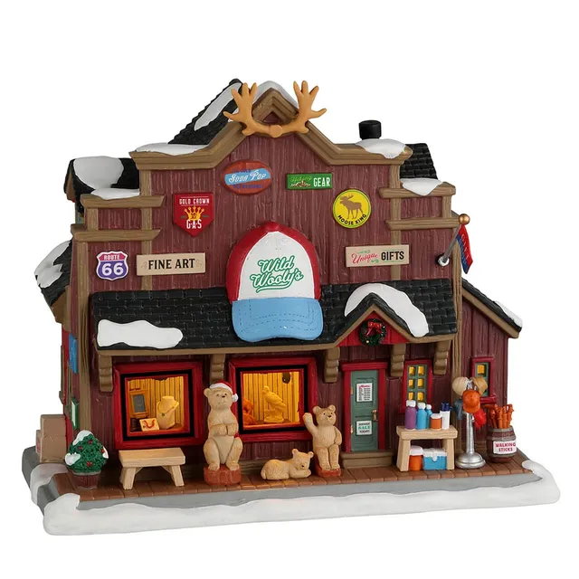 lemax-wild-wooly-s-gift-shop-maison-miniature-vail-village image 1