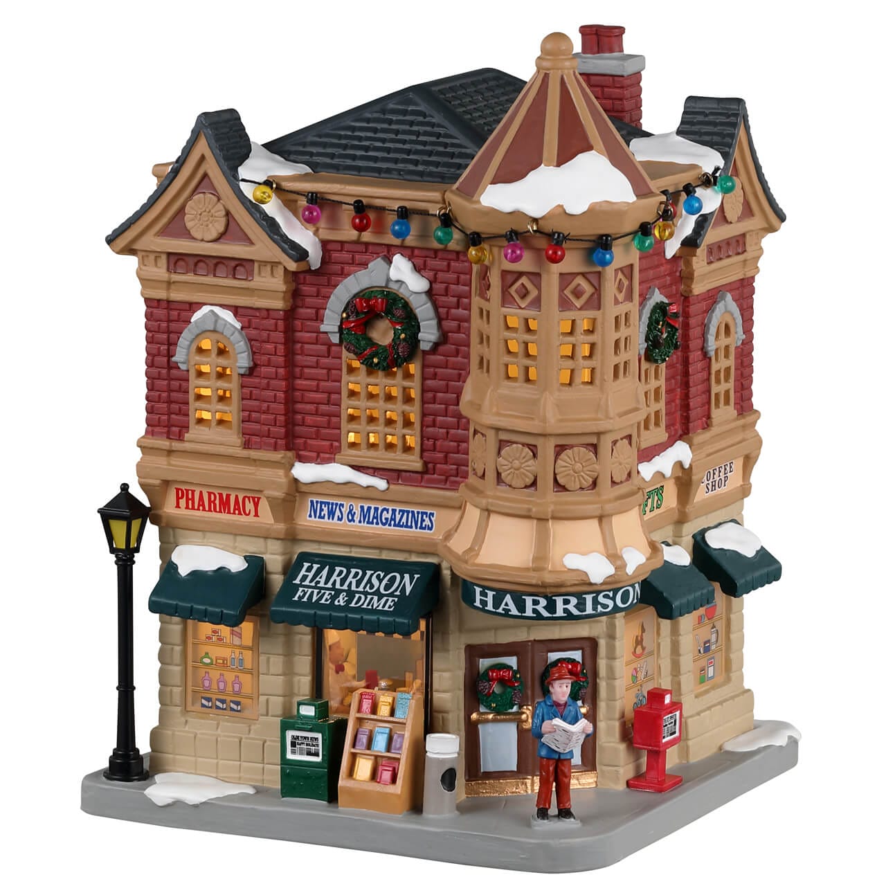 lemax-harrison-five-dime-miniature-magasin-village-caddington image 1
