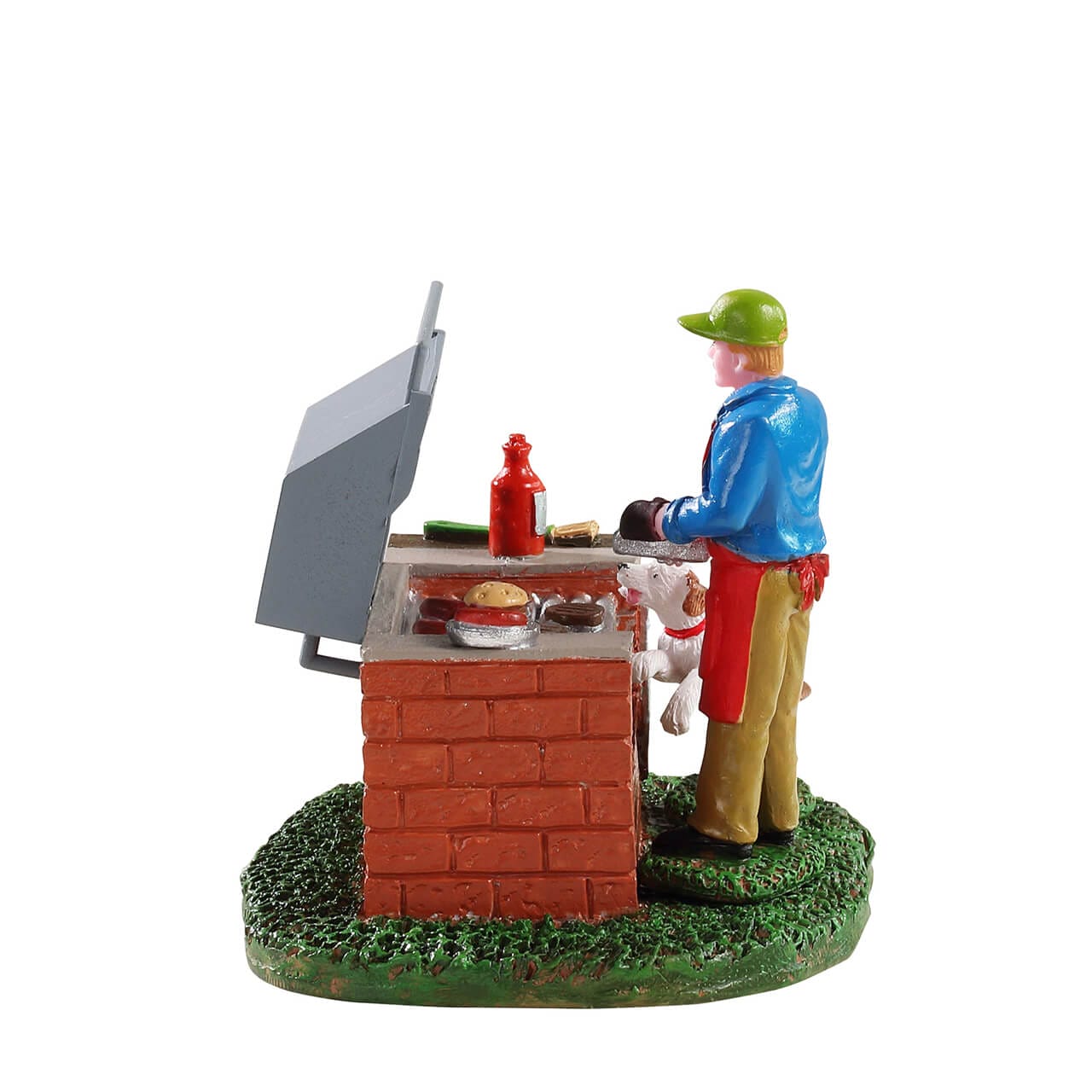 lemax-bbq-weekend-figurine-miniature-de-collection-barbecue image 2