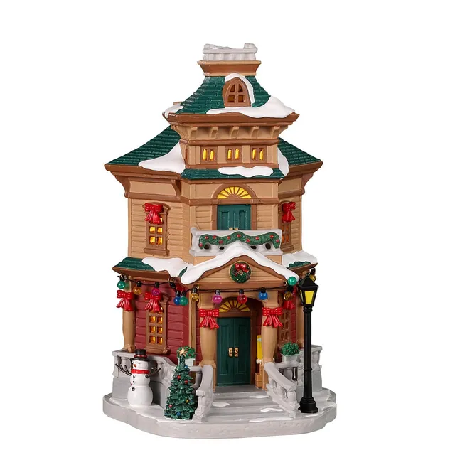 lemax-caddington-corner-residence-maison-lumineuse-de-no-l-3-tages image 1