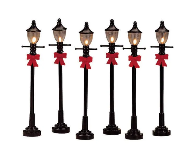 lemax-gas-street-lamp-lampadaire-miniature-gaz-de-village image 1