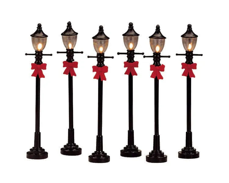 lemax-gas-street-lamp-lampadaire-miniature-gaz-de-village image 1
