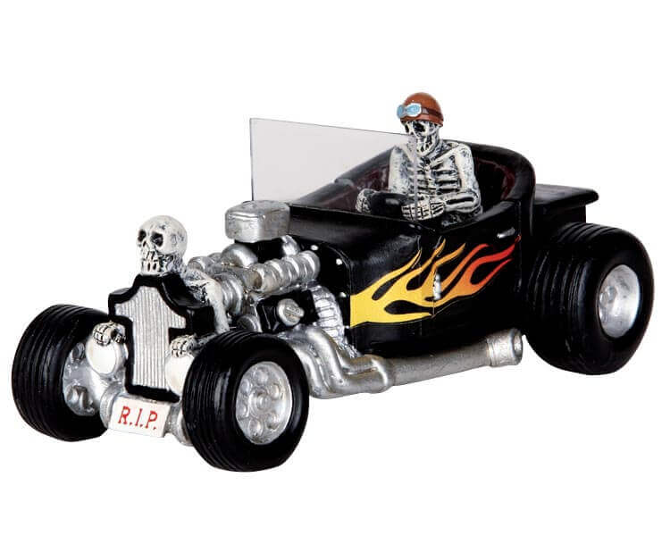 lemax-hot-rod-spooky-town-voiture-miniature-halloween image 1