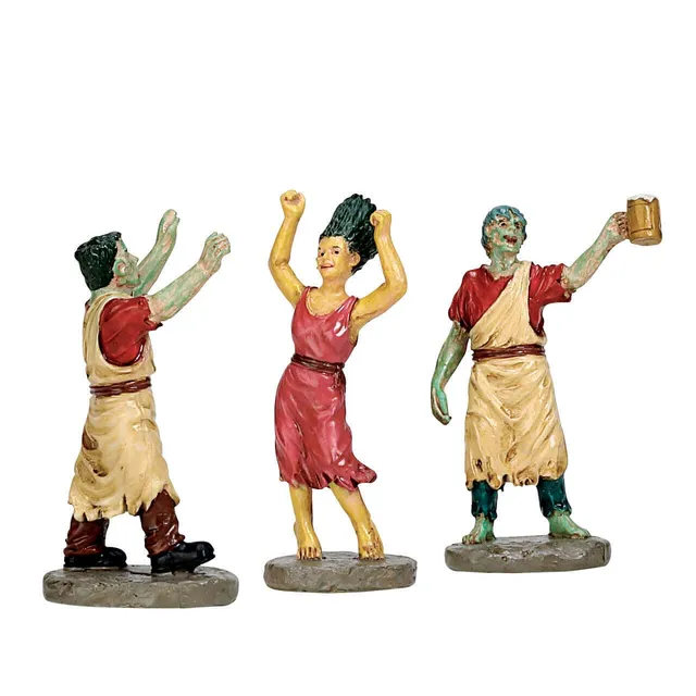lemax-terrifying-toga-party-set-de-3-figurines-spooky-town image 1