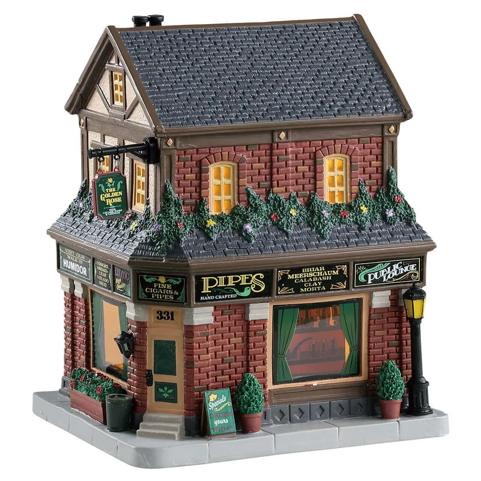lemax-golden-rose-cigars-miniature-boutique-caddington image 1