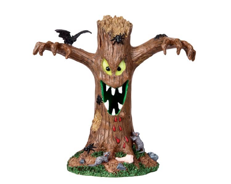 lemax-creepy-tree-arbre-miniature-effrayant-spooky-town image 2