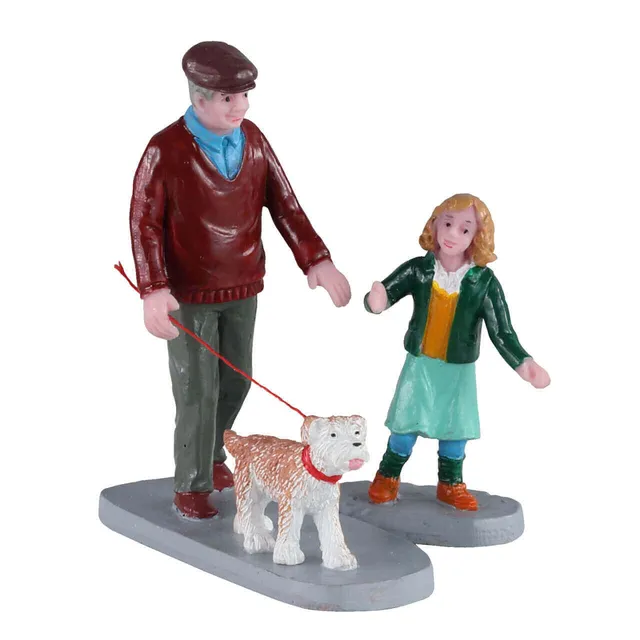lemax-afternoon-stroll-figurine-promenade-au-parc image 1