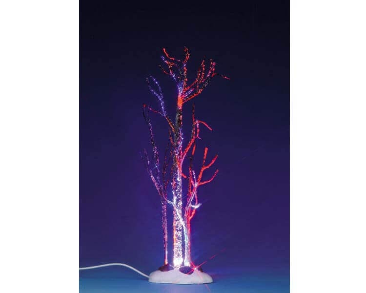 lemax-lighted-glazed-hickory-crystal-blue-arbre-enneig-lumineux image 1