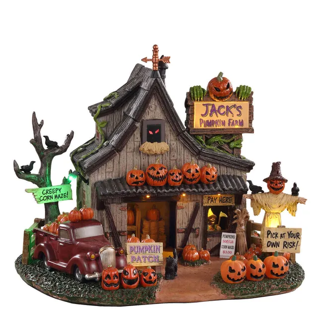 lemax-jack-s-pumpkin-farm-ferme-aux-citrouilles-lumineuse-spooky-town image 1