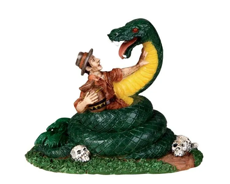 lemax-snake-in-the-grass-figurine-miniature-spooky-town image 1