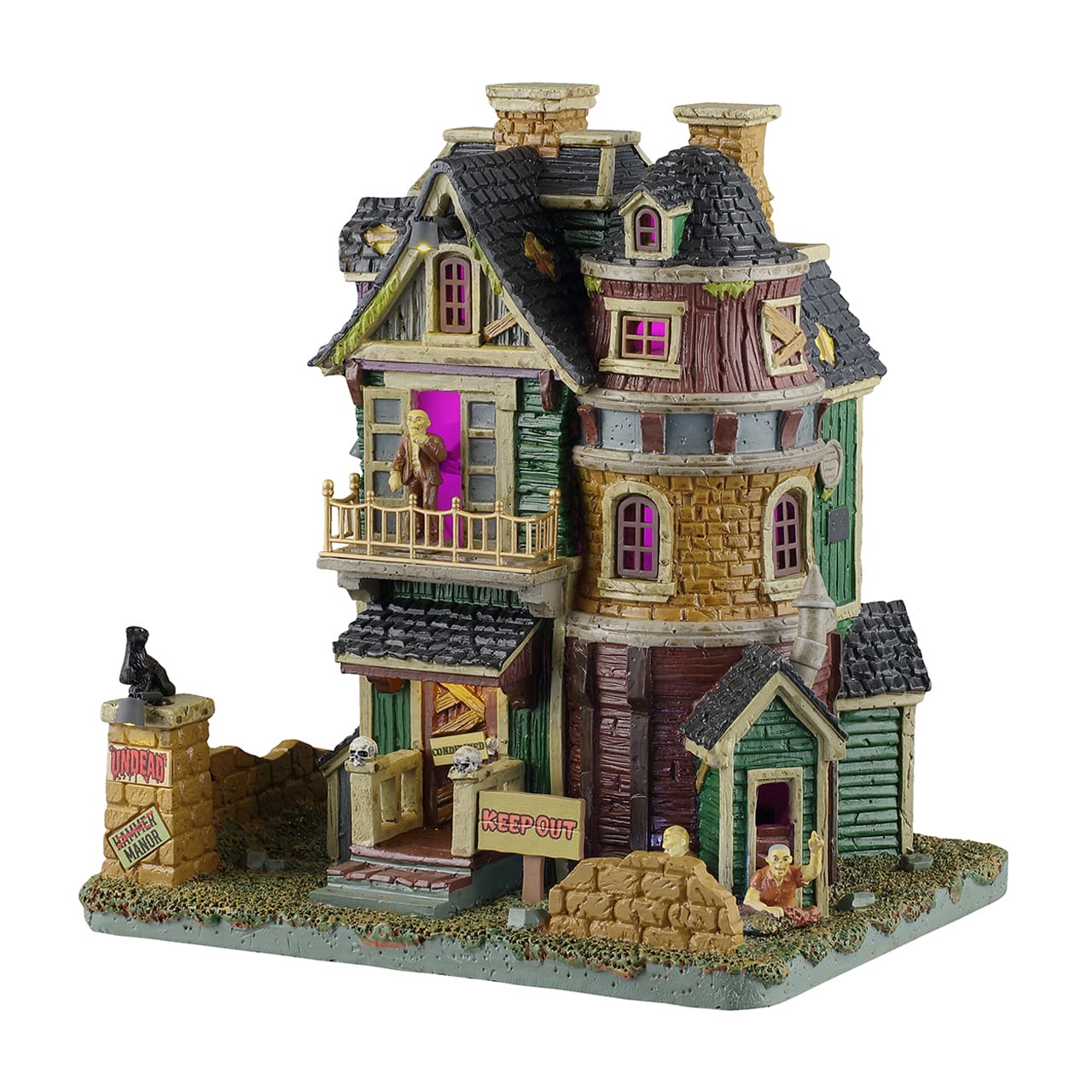 lemax-undead-manor-b-timent-miniature-hant-spooky-town image 1