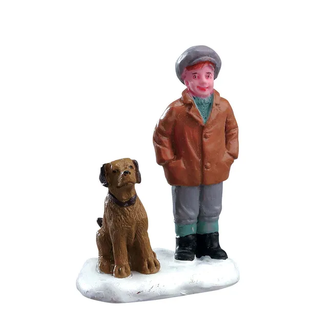 lemax-boy-s-best-friend-figurine-miniature-caddington image 1