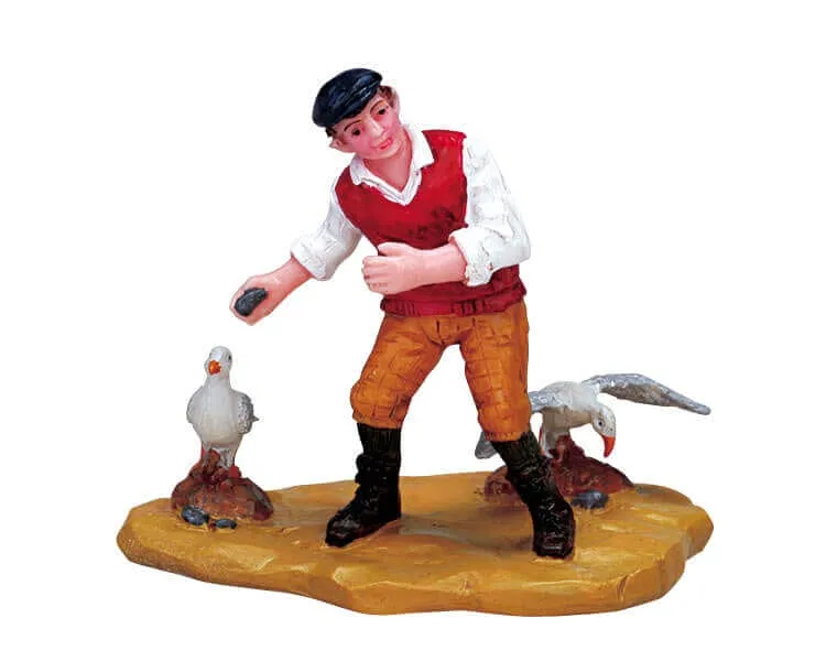 lemax-seashore-pastime-figurine-miniature-village-de-collection image 1