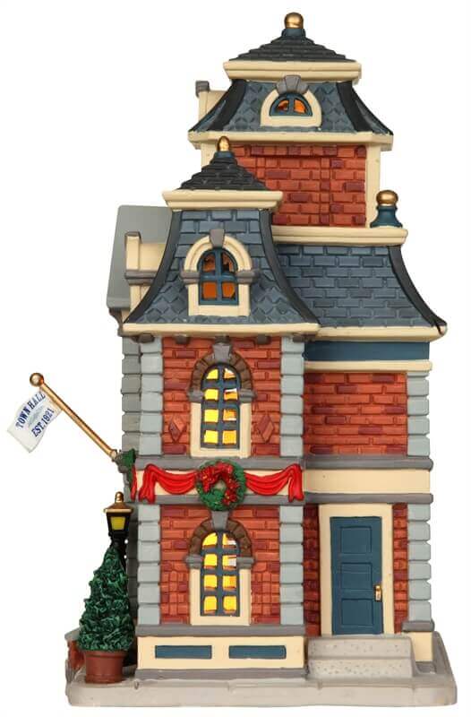 lemax-town-hall-mairie-miniature-pour-village image 3