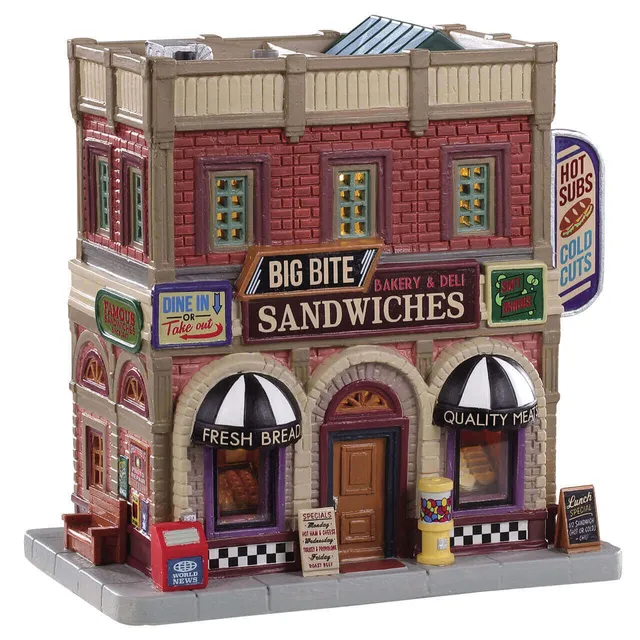 lemax-big-bite-sandwiches-boutique-miniature-jukebox-junction image 1