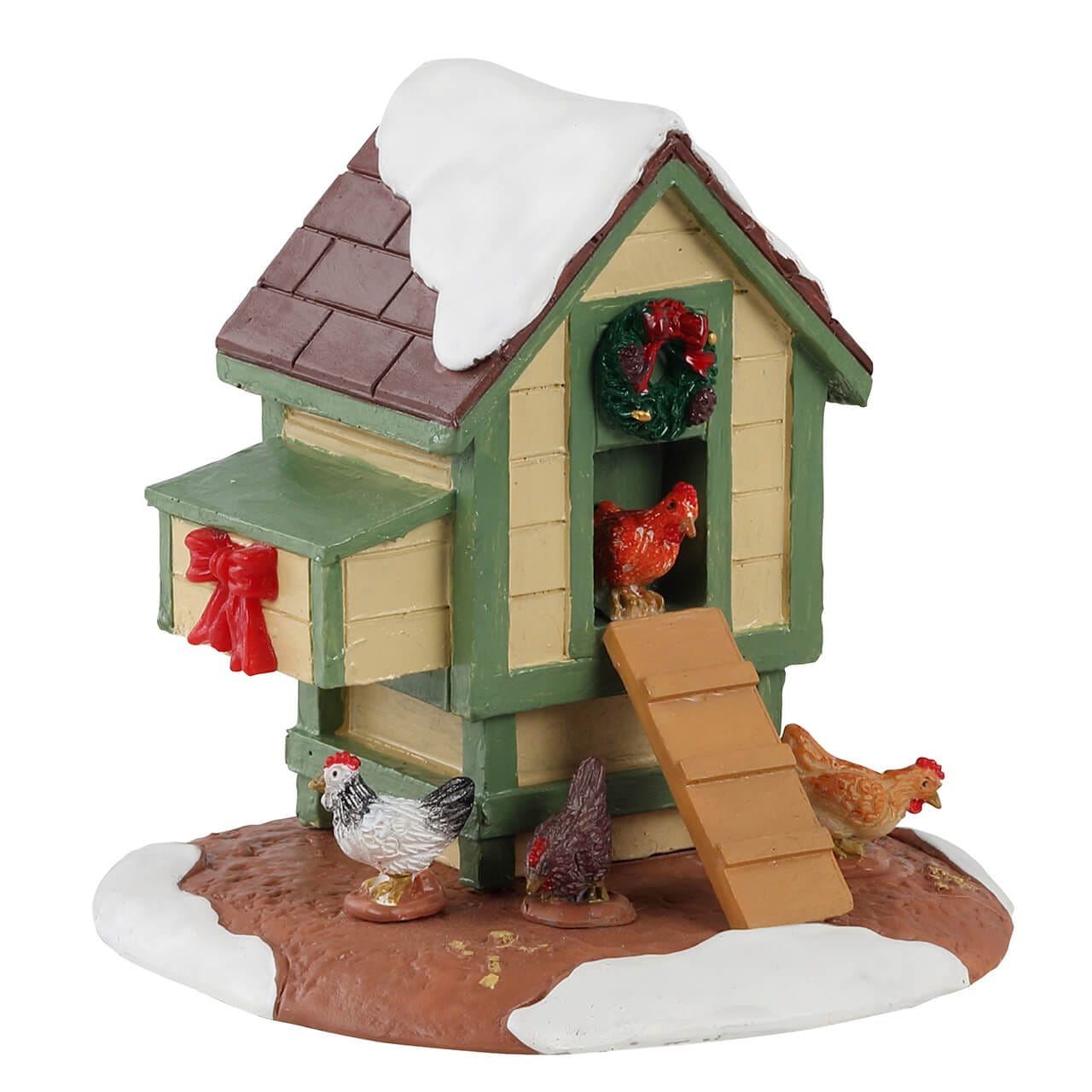 lemax-christmas-coop-poulailler-miniature-no-l-avec-poules image 5