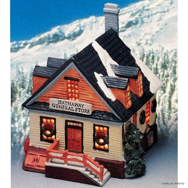 lemax-hathaway-general-store-b-timent-miniature-de-village image 1