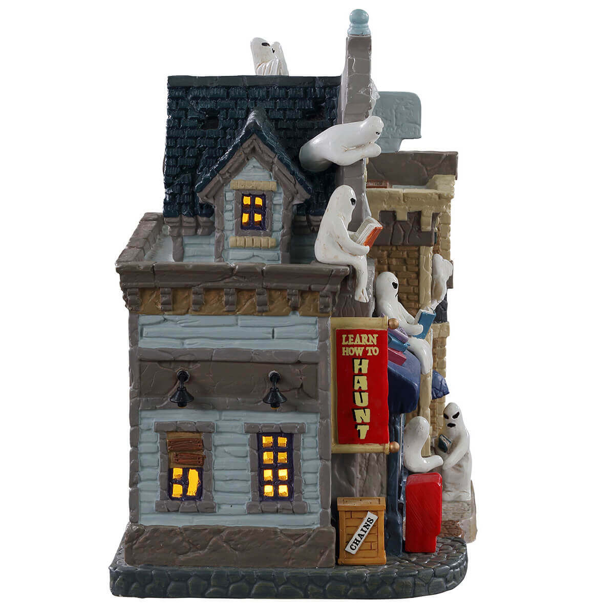 lemax-apparition-academy-cole-de-fant-mes-miniature-spooky-town image 2