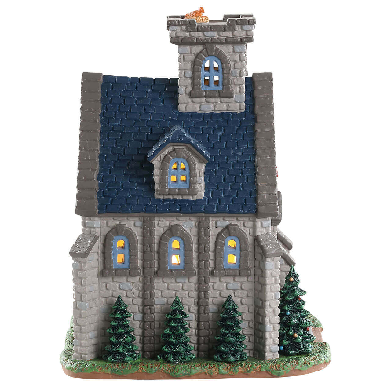 lemax-st-constantine-cathedral-glise-village-miniature image 3