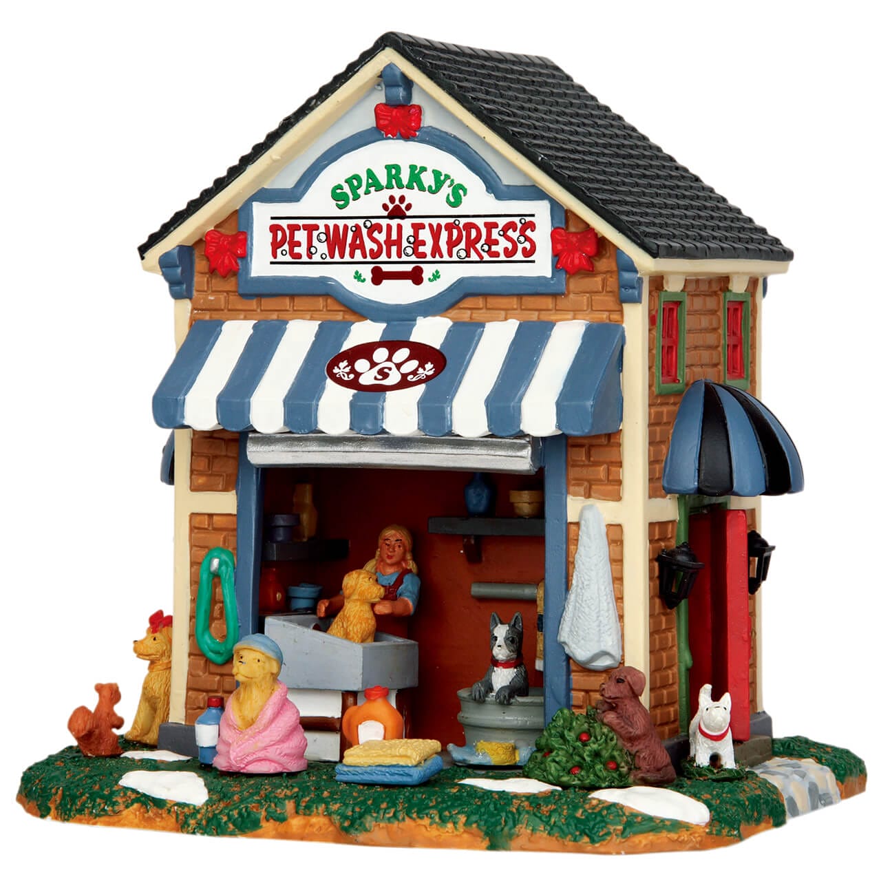 lemax-sparky-s-pet-wash-express-b-timent-miniature-toilettage-mobile image 5