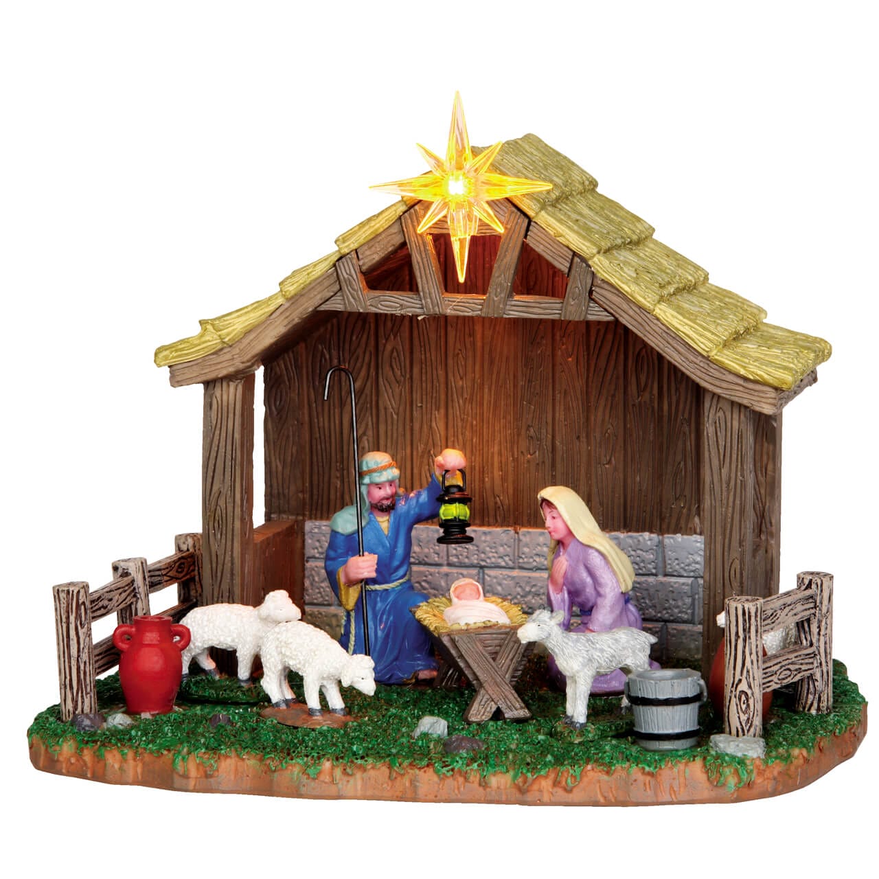 lemax-nativity-scene-figurine-miniature-cr-che-de-collection image 1