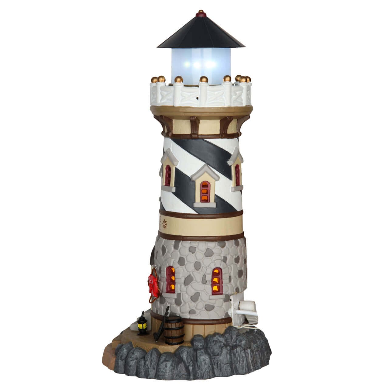 lemax-windy-cape-lighthouse-phare-miniature-lumineux image 4