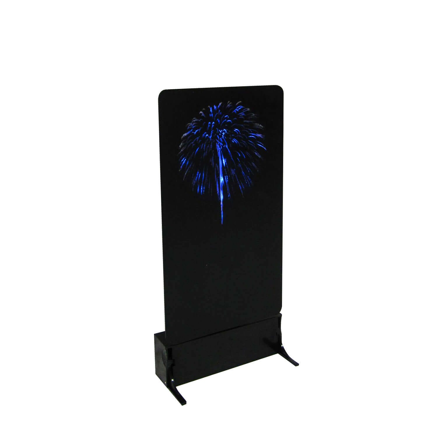 lemax-blue-fireworks-accessoire-miniature-feu-d-artifice-bleu image 1